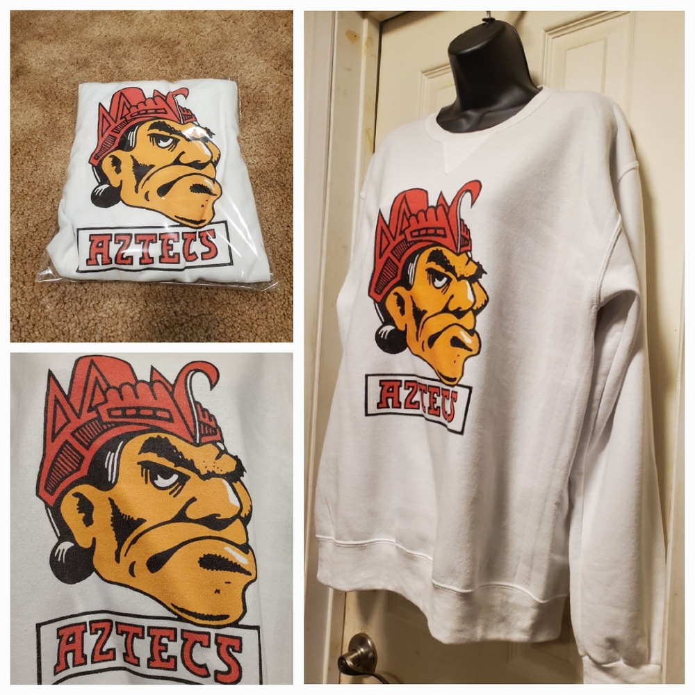 SDSU Aztec Sweater/MEDIUM/BNWOT